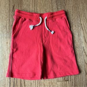 🆕 NWT Mini Boden Essential Knit Shorts size 7Y strawberry tart red